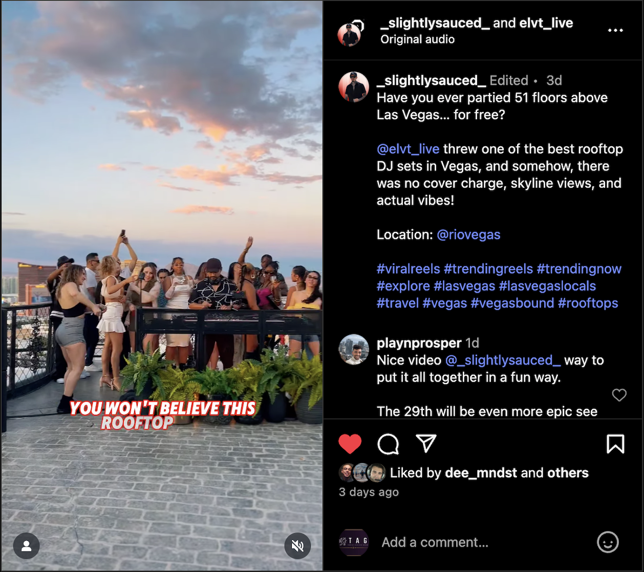 Instagram post by _slightlysauced_